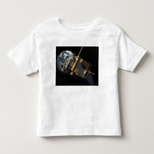 Konstnärligt koncept för Lunar Reconnaissance Orbi T-shirt (Framsida)
