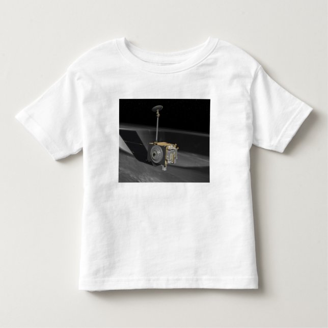 Konstnärligt koncept för Lunar Reconnaissance Orbi T-shirt (Framsida)