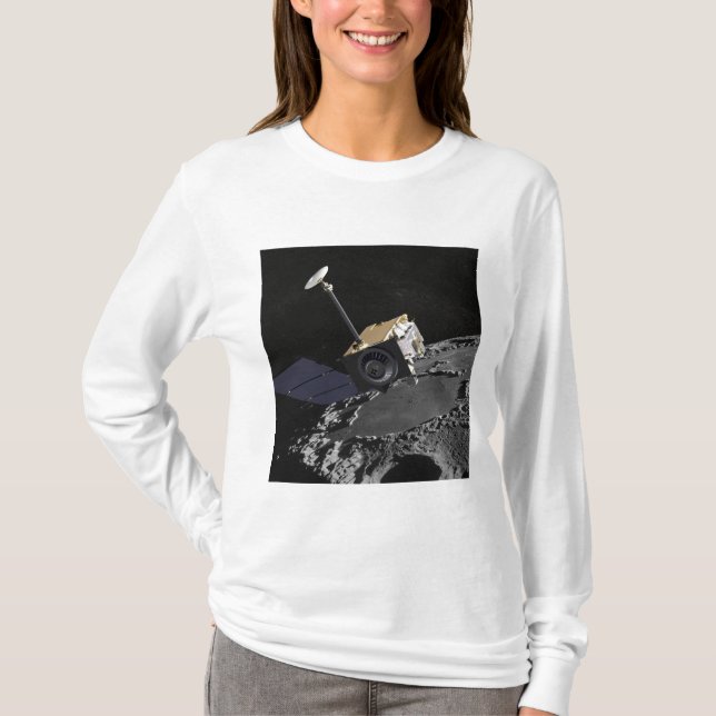 Konstnärligt koncept för Lunar Reconnaissance Orbi Tee Shirt (Framsida)