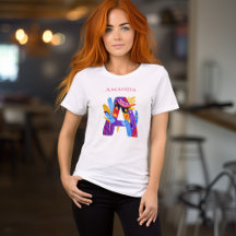 Konstnärligt monogram - Brev A färgfull födelsedag