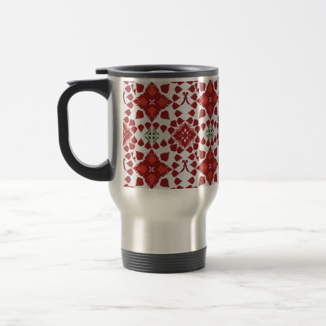 Konstnärligt mönstrad kaffekopp – Stylish köksutru (Vänster)