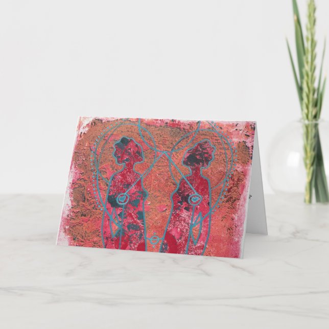 Konstnärligt Mor-dagskort Kort (Framsida)