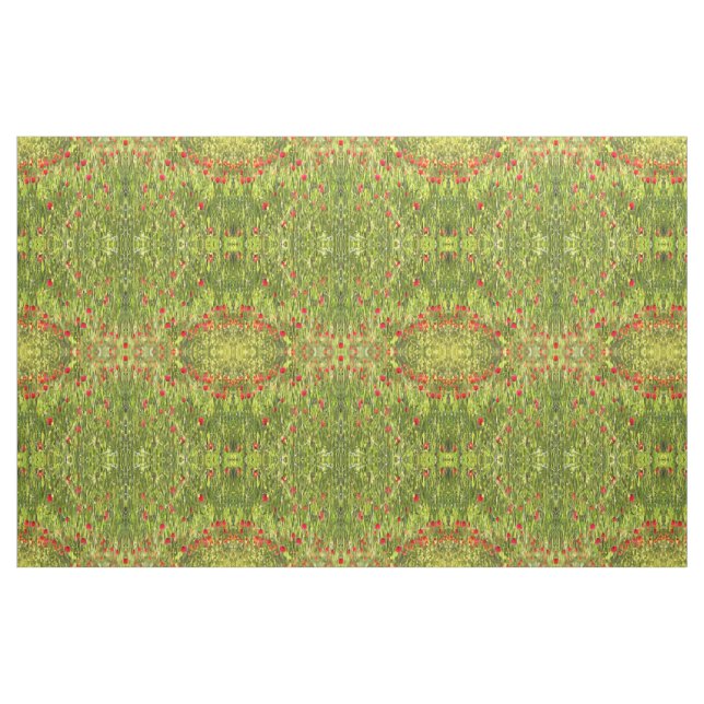 Konstnärligt skuggvallmo liggande tyg (Fat Quarter)