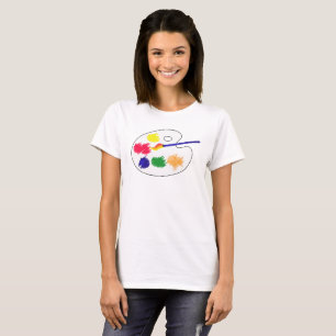 Konstnärpalett T-shirt