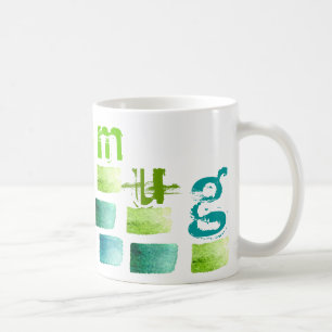 Konstnärpalettmugg Kaffemugg