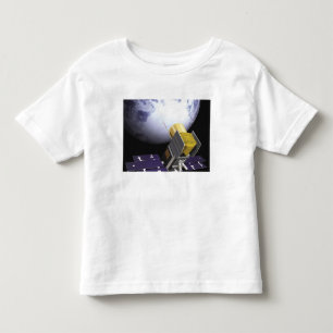 Konstnärs begrepp av isen, moln t-shirt
