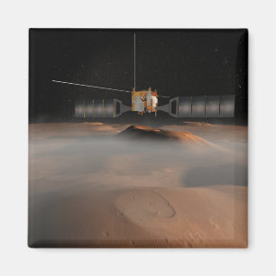 Konstnärs begrepp av Mars det uttryckliga Magnet