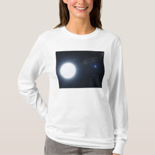 Konstnärs begreppsvisning det binära t-shirt