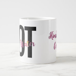 Konstnärs Humor, kaffe INTE måla Vatten funny Jumbo Mugg