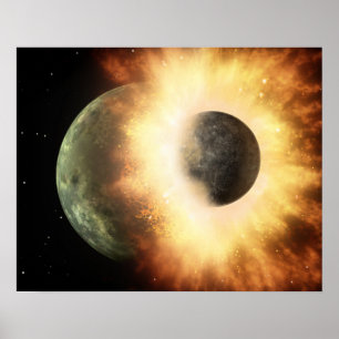 Konstnärs koncept för ett celestial body poster