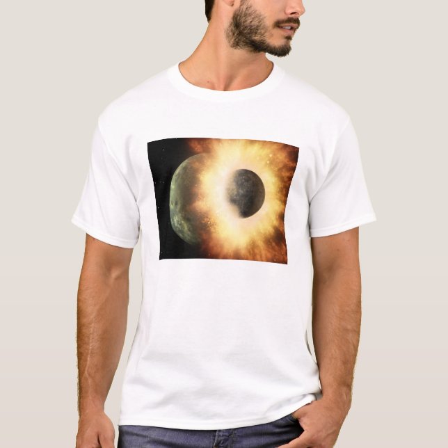 Konstnärs koncept för ett celestial body t-shirt (Framsida)