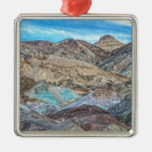 (Konstnärs palett) den Death Valley nationalparke Julgransprydnad Metall