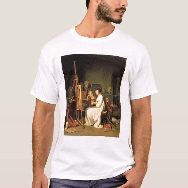 Konstnärs studio tee (Framsida)