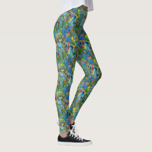 Konstnärsbalkar Leggings
