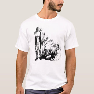 Konstnärserie (den sprängda figurteckningen) t-shirt