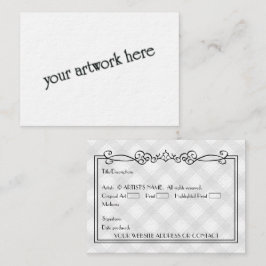 Konstnärsexamen i ekonomi, ekonomi och ekonomi (AC Visitkort