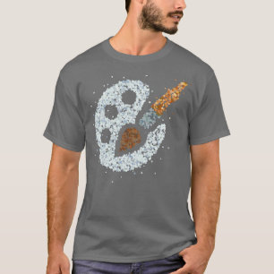 Konstnärsfärgning Färgton T Shirt