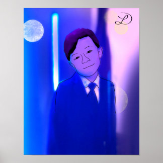 Konstnärsfoto Poster