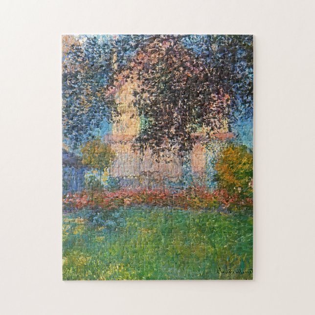 Konstnärshuset i Argenteuil Monet Fine Art Pussel (Vertikal)