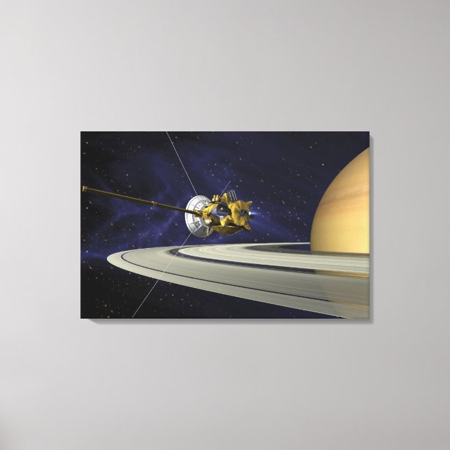 Konstnärskoncept för Cassini Canvastryck (Framsida)