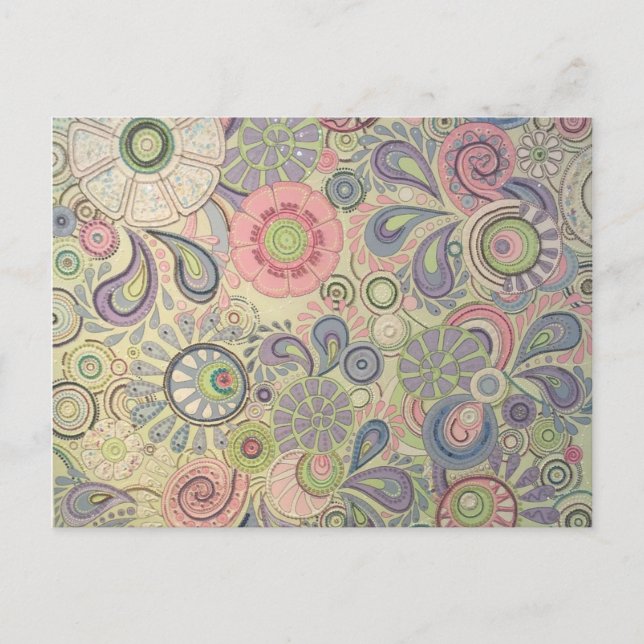 Konstnärskonst på vykort (i drömmar) (Framsida)