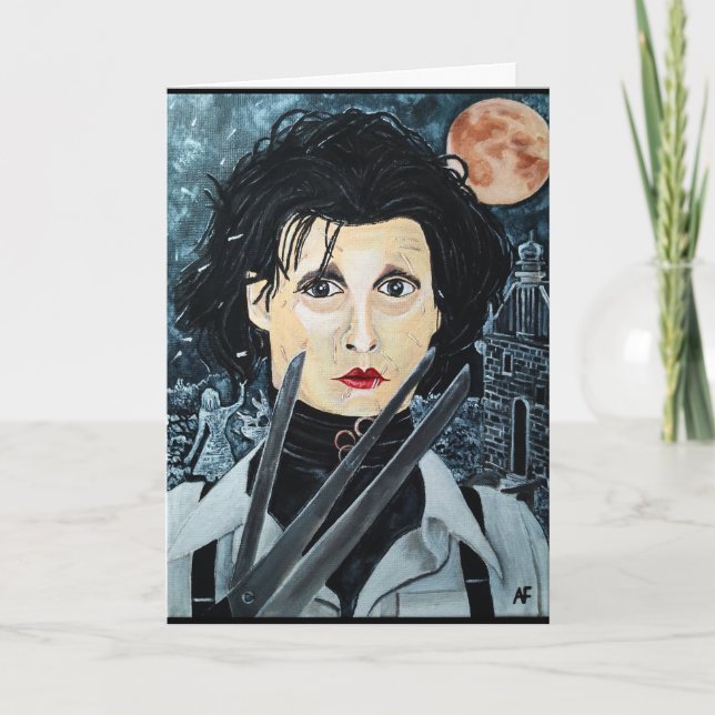 Konstnärsmålningen av Alfred Fox Kort (Framsida)