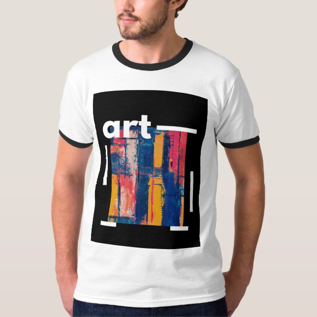 Konstnärsman T Shirt (Framsida)