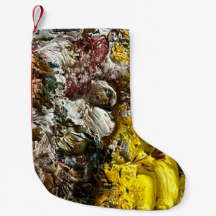 Konstnärspalett #1 liten julstrumpa