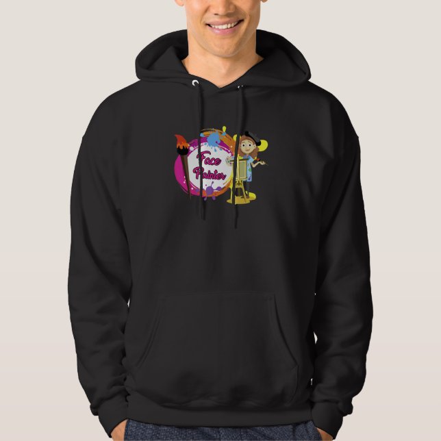 Konstnärssidor Målare Hoodie (Framsida)