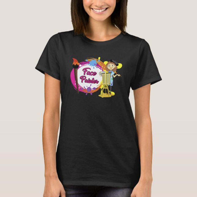 Konstnärssidor Målare T Shirt (Framsida)