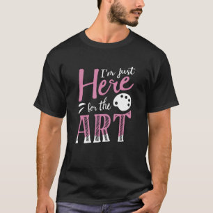 Konstnärsutrustning för målningsskiss t shirt