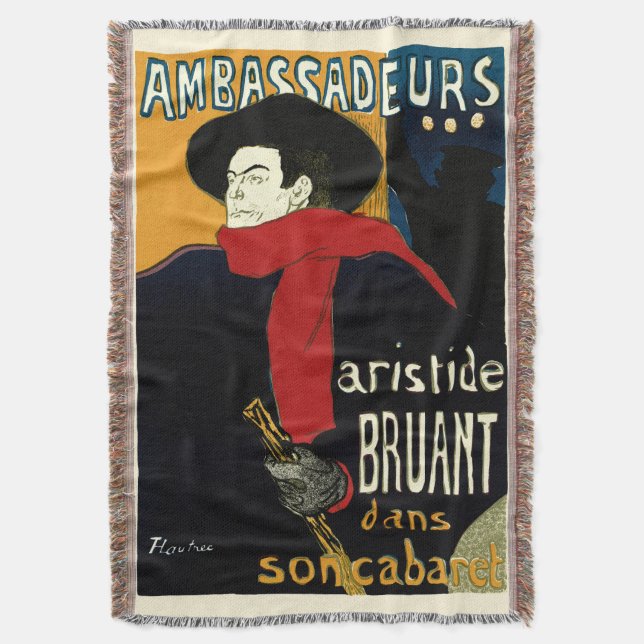 Konstnouverad Ambassadeurs, Toulouse Lautrec Filt (Framsidan Vertikal)