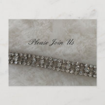 Konstpäls och diamantfestinbjudan