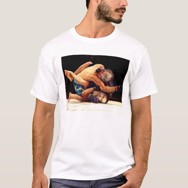 KonstparodiT-tröja. Blandad kampsport Tee (Framsida)