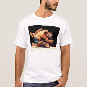 KonstparodiT-tröja. Blandad kampsport Tee Shirt