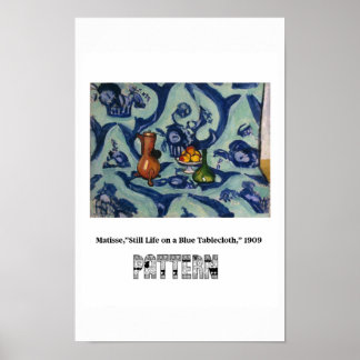 Konstprinciper - Mönster, Matisse Poster