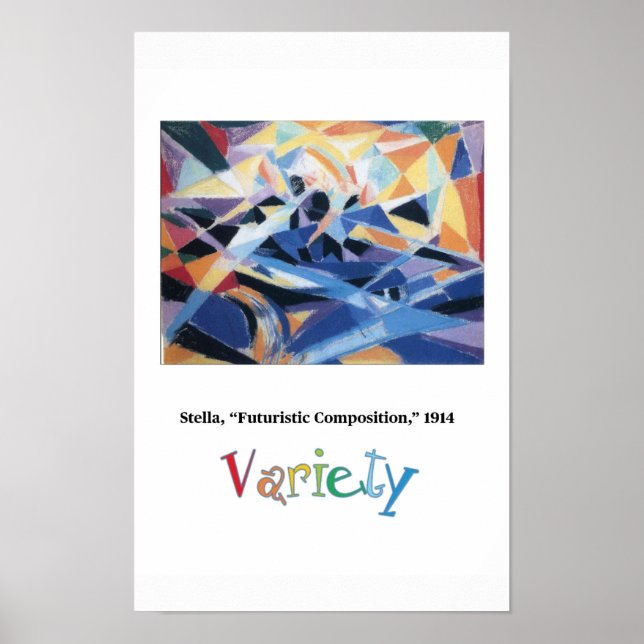 Konstprinciper - Variation, Stella Poster (Framsidan)