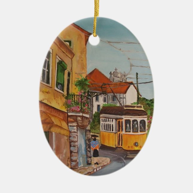 konstprydnad julgransprydnad keramik (Framsidan)