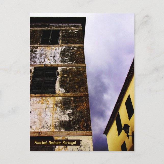Konstrast: Funchal, Madeira (Portugal) Vykort (Framsida)