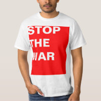 Konstruera "rektangle red STOP THE KRIG"