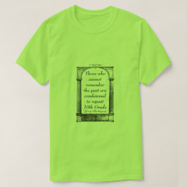 Konstruerade citattecken 3 (Santayana) - En Mister T Shirt