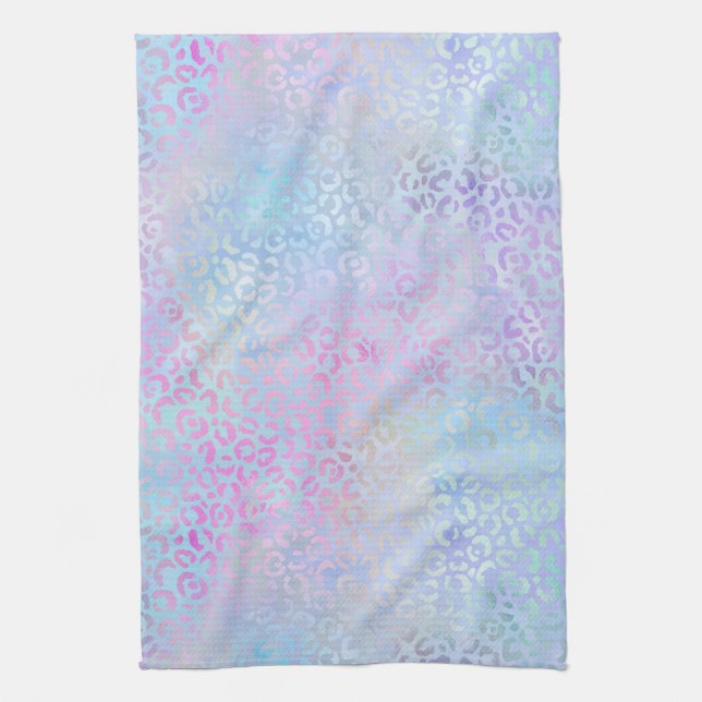 Konstruktion 9 för Iridescent Leopard Series Kökshandduk (Vertikal)