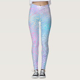 Konstruktion 9 för Iridescent Leopard Series Leggings