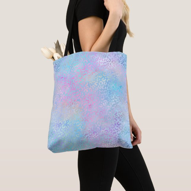 Konstruktion 9 för Iridescent Leopard Series Tygkasse (Närbild)