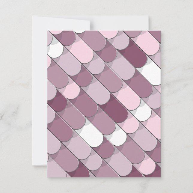 Konstruktion av abstrakt (plattor) 2 anteckningskort (Framsida)