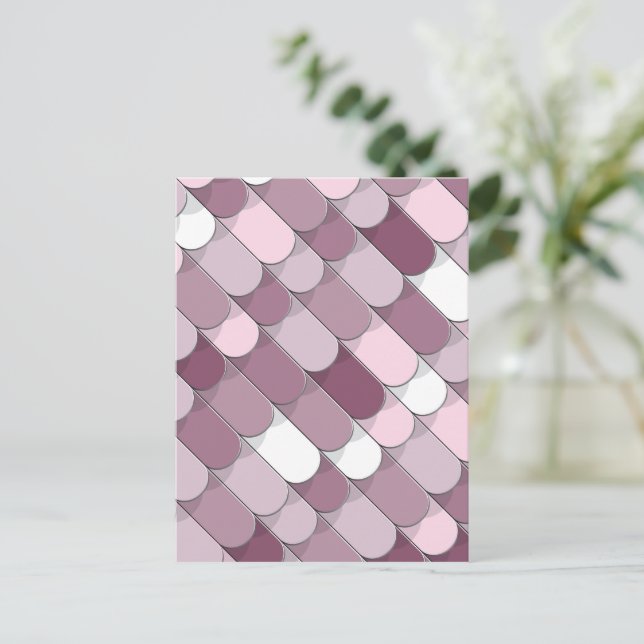 Konstruktion av abstrakt (plattor) 2 helg vykort (Stående Fram)