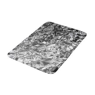 Konstruktion av aluminiumfolie Silver Färg Badrumsmatta