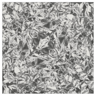 Konstruktion av aluminiumfolie Silver Färg Tyg