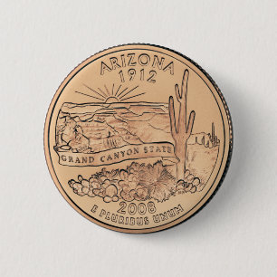 Konstruktion av Arizona State-kvartal Knapp