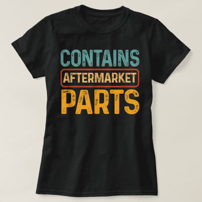 Konstruktion av bioniska eftermarknadsdelar - Knäv T Shirt (Design framsida)